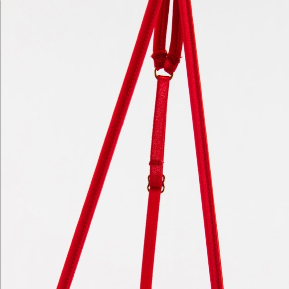 Zara Lace Detail Mulberry Silk Blend Bodysuit Lingerie Sizes 34B - Picture 8 of 11